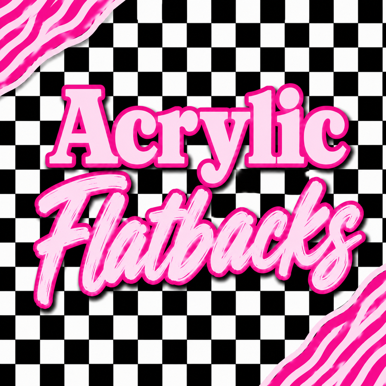 Acrylic Flatbacks